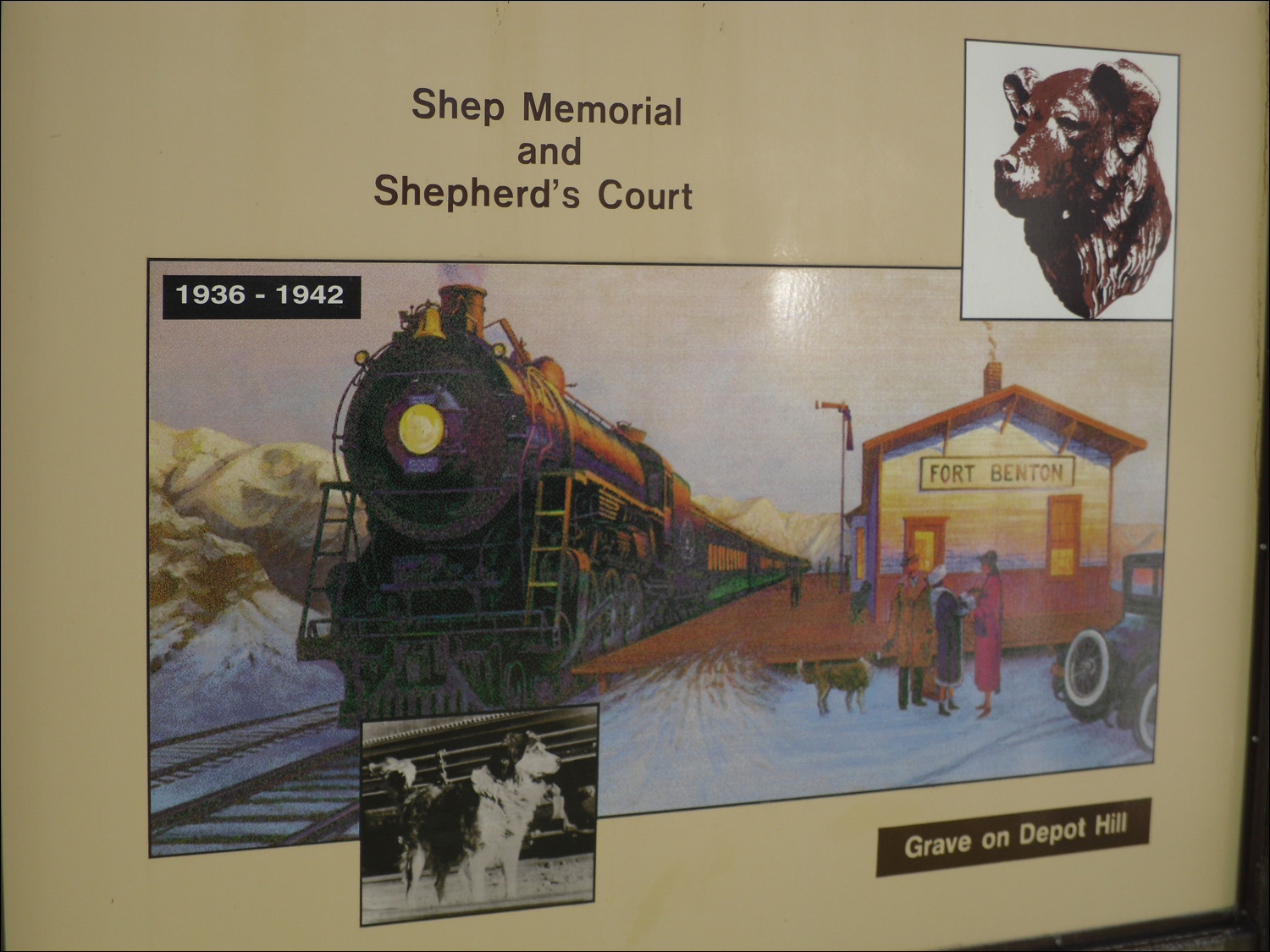 Fort Benton, MT- Shep Memorial